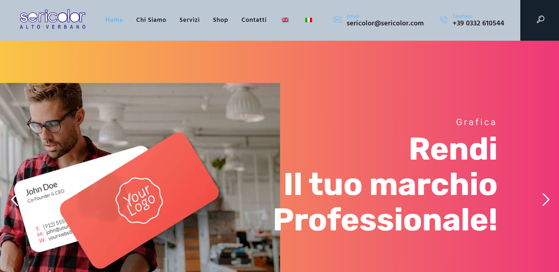Sito web Sericolor